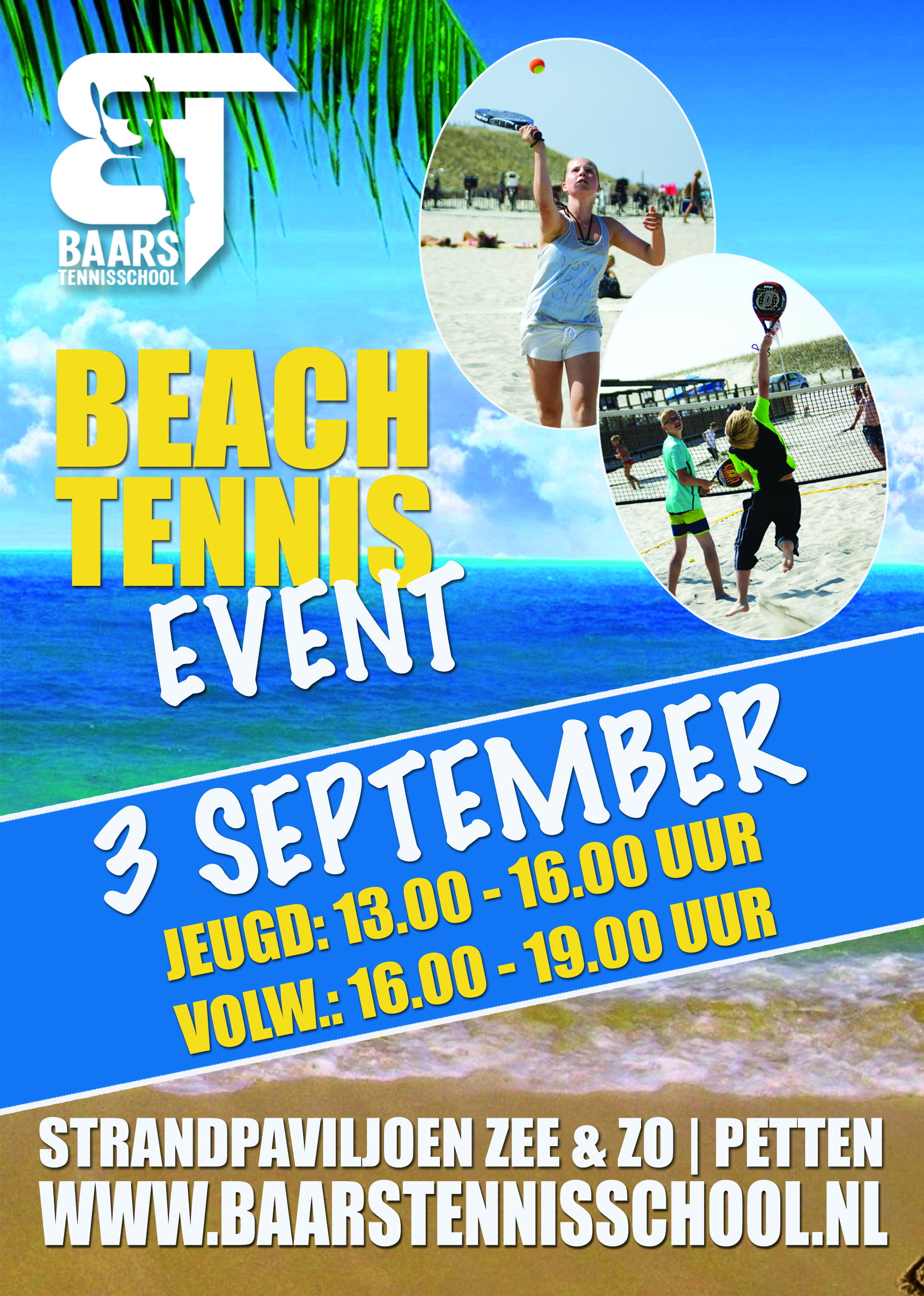 Beach Tennis Event Baars Tennisschool 2016