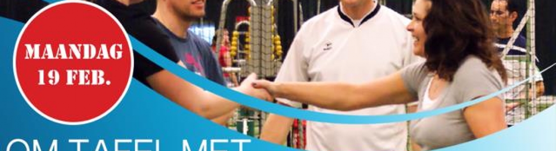 Nieuwe editie Om tafel met Baars Tennisschool